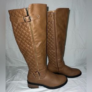 DREAM PAIRS Women's Knee High Riding Boots